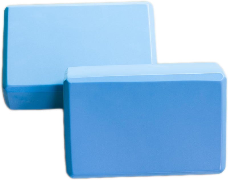 binstree Yoga Block High Density EVA Foam Blocks 2 Packs 9"x6"x3" Each, Supportive, Lightweight with Beveled Edges for Yoga, Pilates, and Meditation - Image 2
